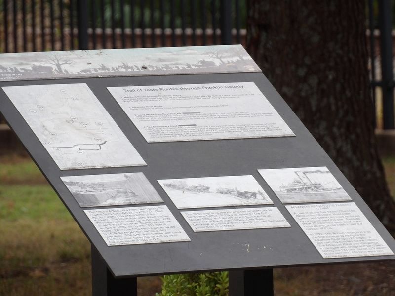 Trail of Tears Memorial (Panel) image. Click for full size.