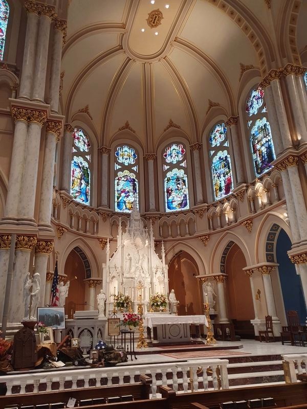 St. Joseph's Catholic Church Interior image. Click for full size.