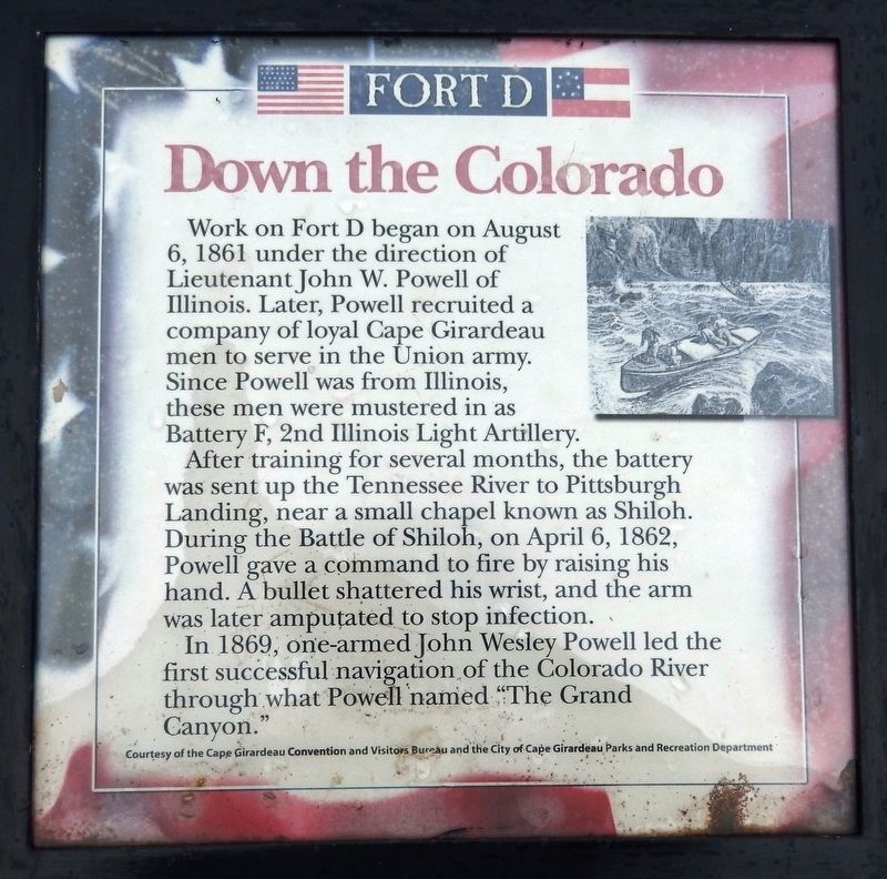 Down the Colorado Marker image. Click for full size.