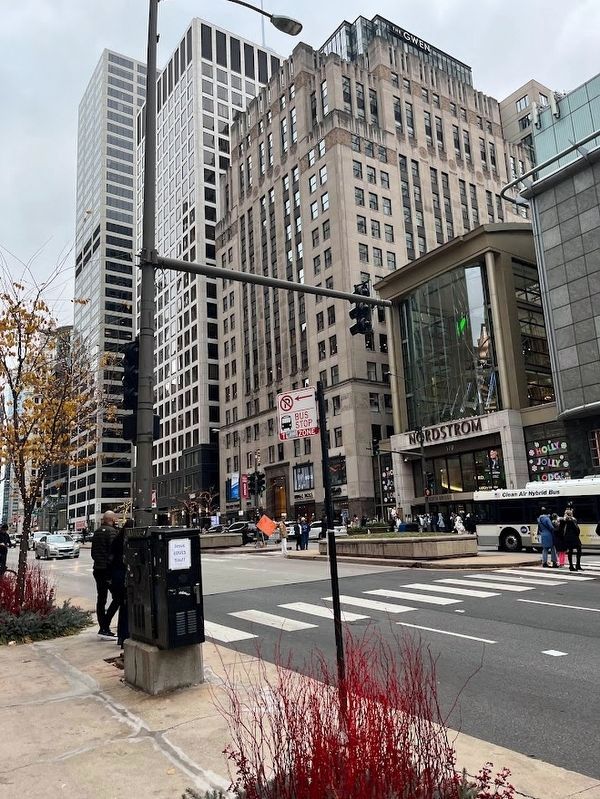 McGraw-Hill Building Marker image. Click for full size.