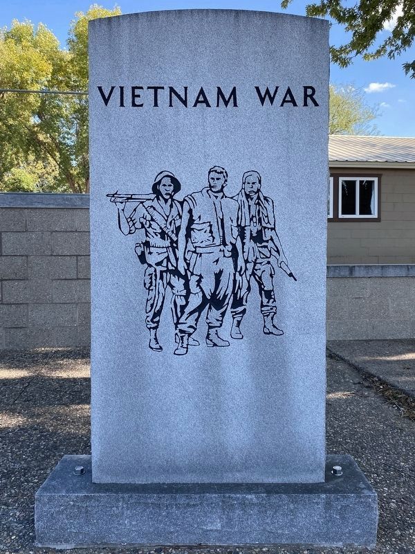 Vietnam War Marker, Side One image. Click for full size.