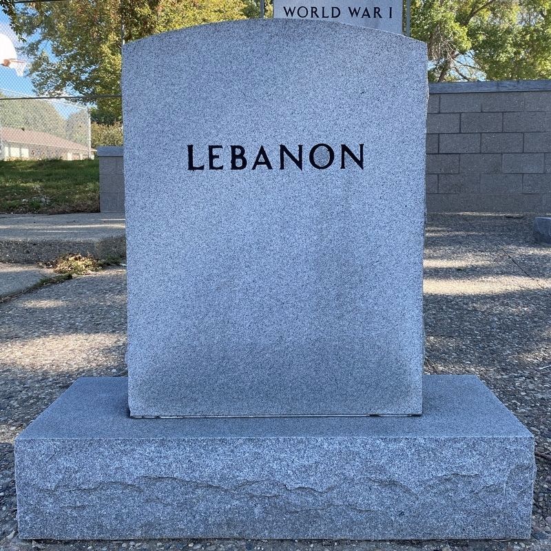 Lebanon Marker, Side One image. Click for full size.