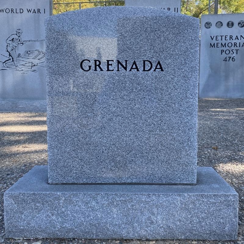Grenada Marker, Side One image. Click for full size.