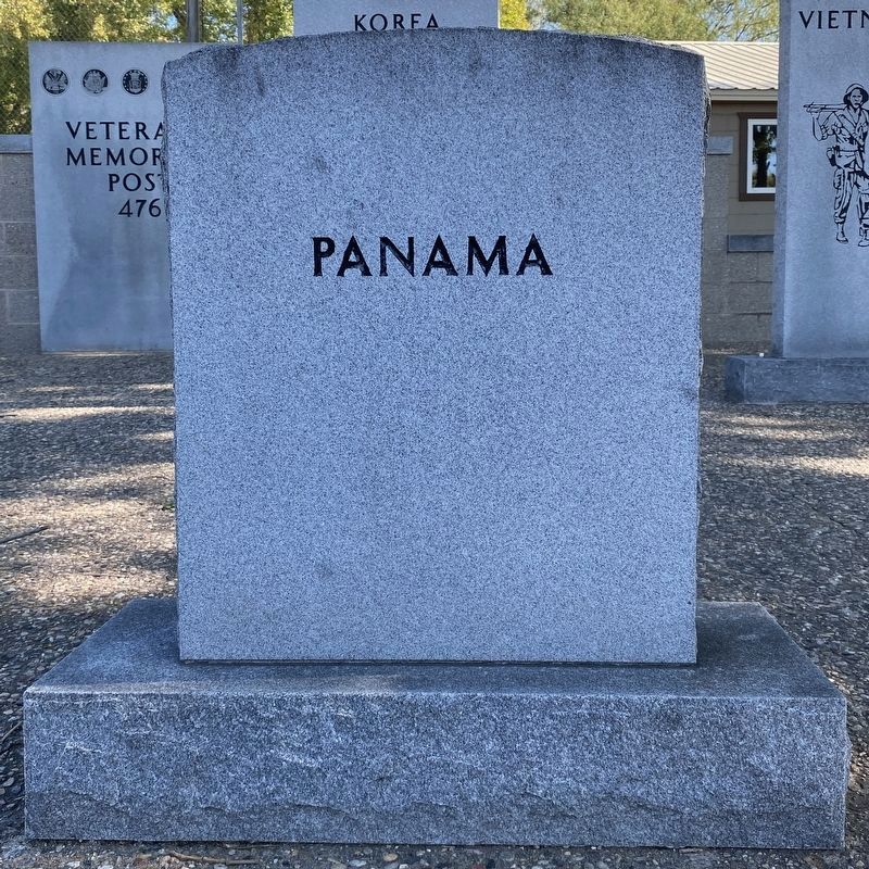 Panama Marker, Side One image. Click for full size.