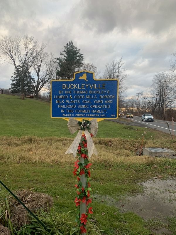 Buckleyville Marker image. Click for full size.