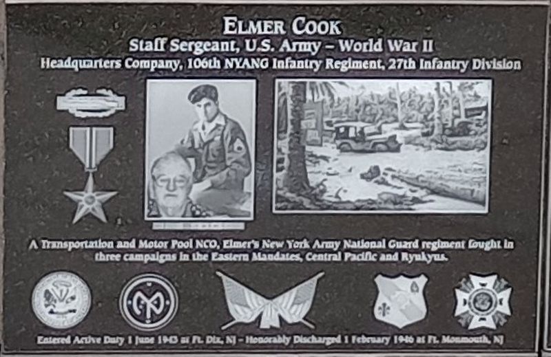 Elmer Cook Marker image. Click for full size.