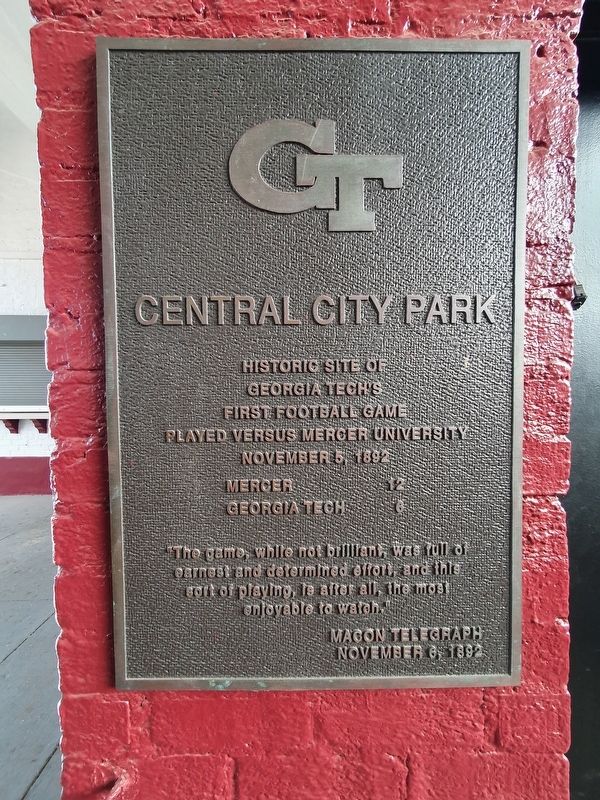 Central City Park Marker image. Click for full size.
