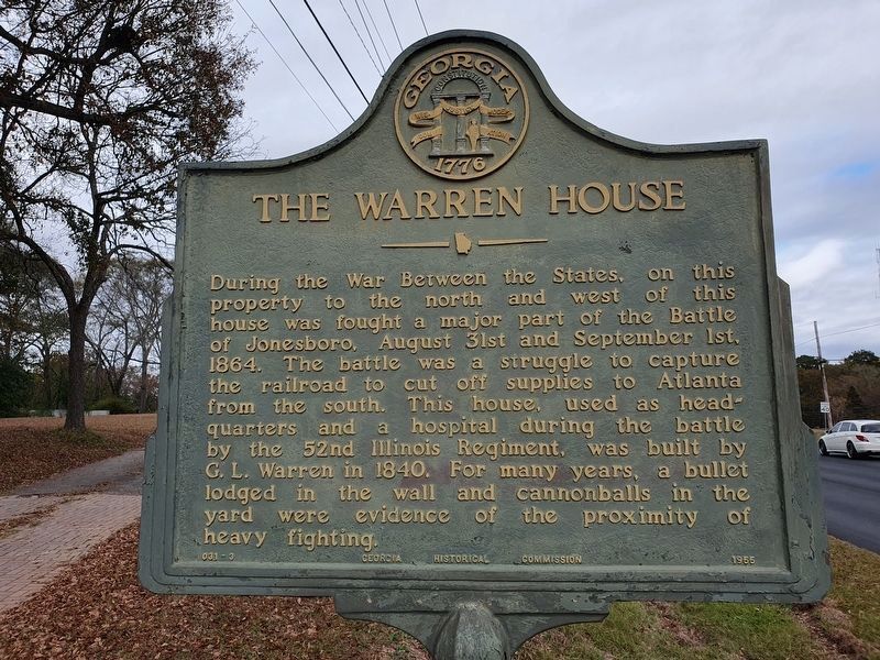 The Warren House Marker image. Click for full size.
