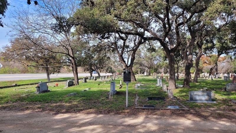Glen Rest Cemetery and Marker image. Click for full size.