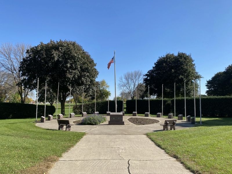 Memory Gardens Veterans Memorial image. Click for full size.