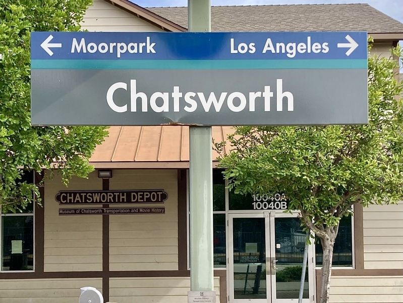 Chatsworth Depot image. Click for full size.
