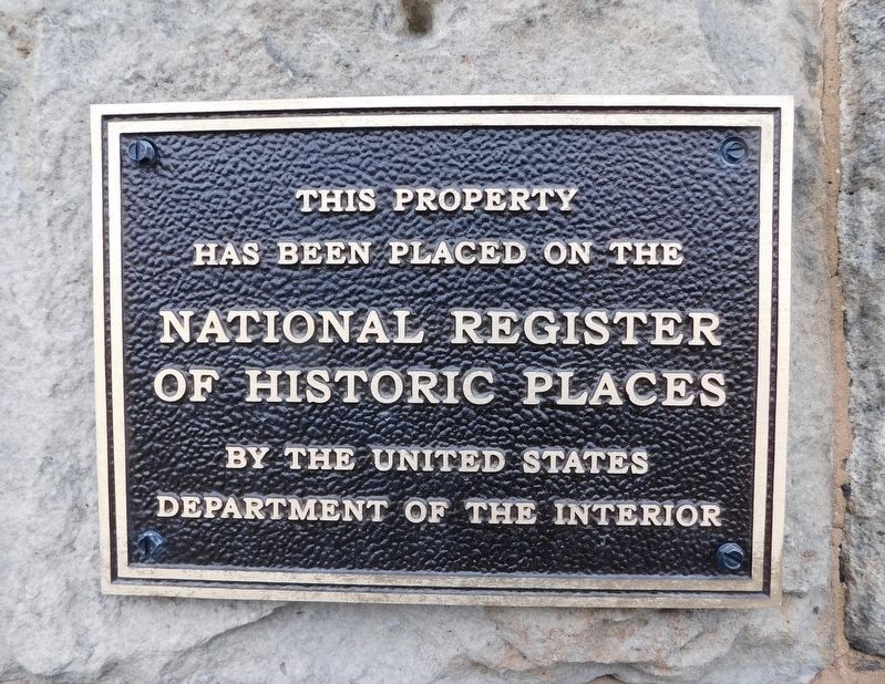 National Bank of Davis Marker. Click for full size. National Bank of Davis Marker image. Click for full size.