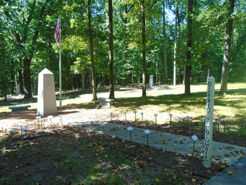 District of Columbia Medal of Honor Recipients Memorial Plaza image. Click for full size.