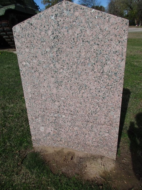 Grand Saline, C.S.A. Marker Reverse. Click for full size. Grand Saline, C.S.A. Marker Reverse image. Click for full size.