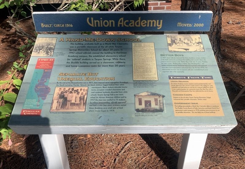Union Academy Marker image. Click for full size.
