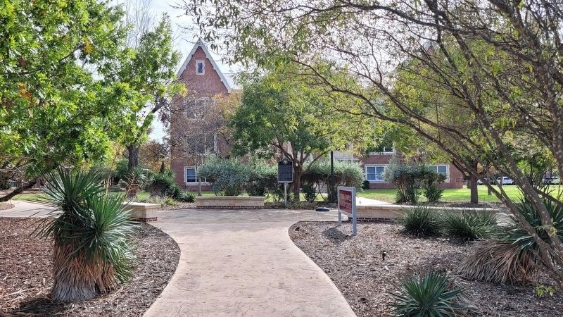 Schreiner College and Marker. Click for full size. Schreiner College and Marker image. Click for full size.