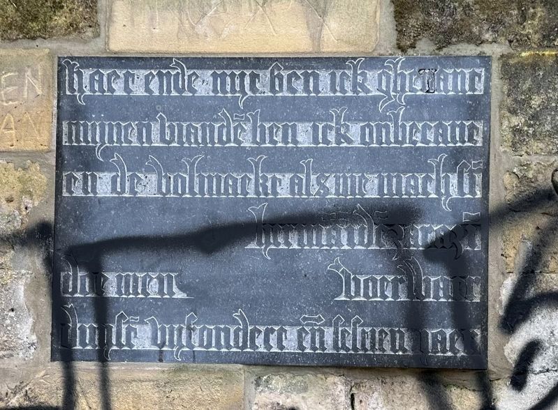 Rondeel Haet Ende Nyt / �Hate and Envy� Defensive Tower Marker image. Click for full size.