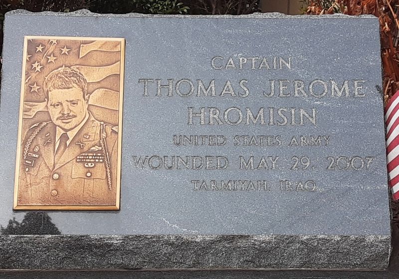 Captain Thomas Jerome Hromisin Marker. Click for full size. Captain Thomas Jerome Hromisin Marker image. Click for full size.