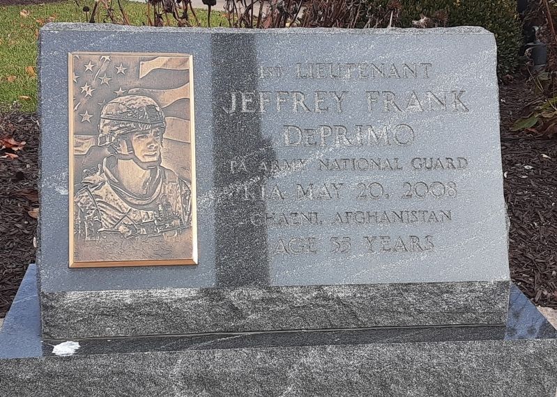 1st Lieutenant Jeffrey Frank DePrimo Marker image. Click for full size.