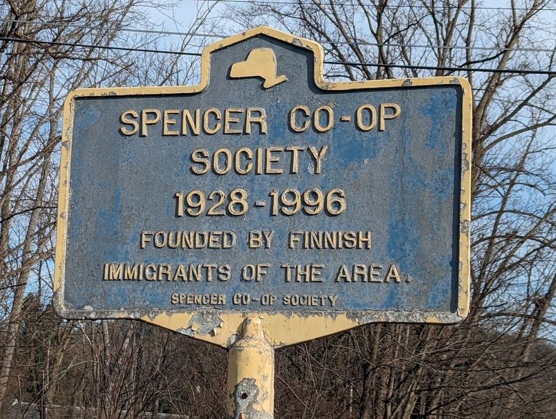 Spencer Co-op Marker image. Click for full size.