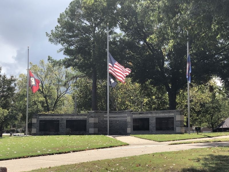 Faulkner County Veterans Memorial Marker image. Click for full size.