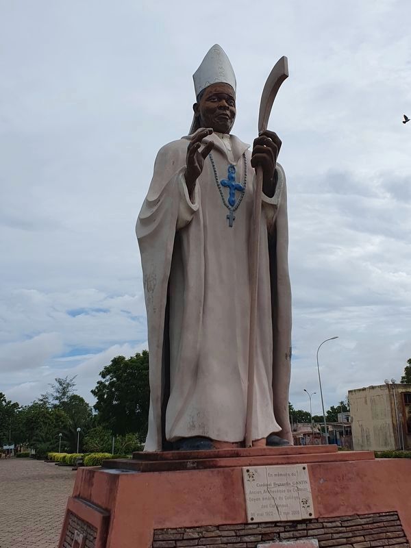 Place Cardinal Bernadin Gantin Statue. Click for full size. Place Cardinal Bernadin Gantin Statue image. Click for full size.