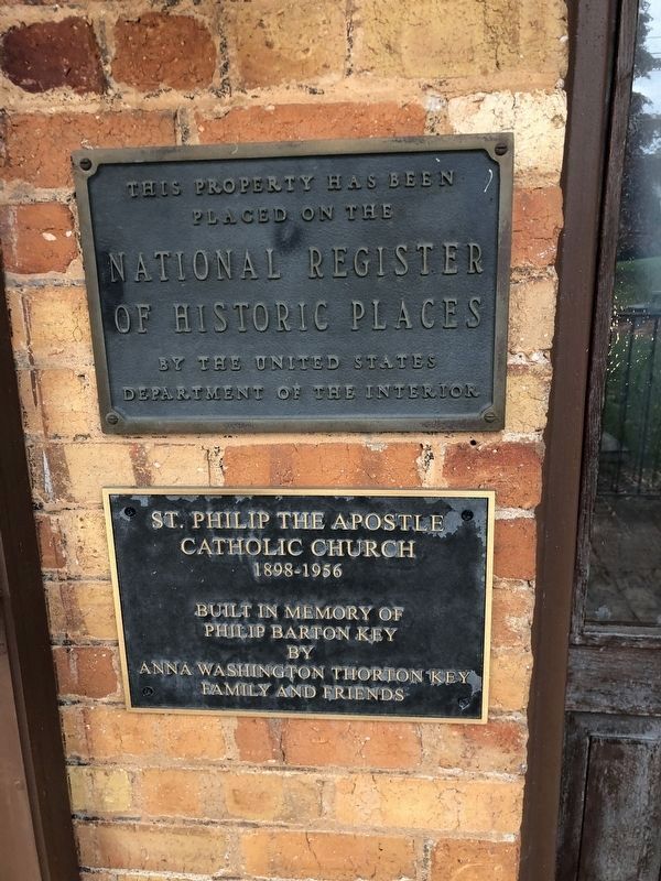 St. Philip the Apostle Catholic Church Markers. Click for full size. St. Philip the Apostle Catholic Church Markers image. Click for full size.