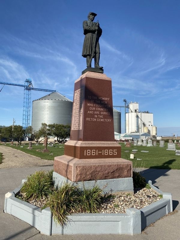 Ireton Civil War Monument image. Click for full size.