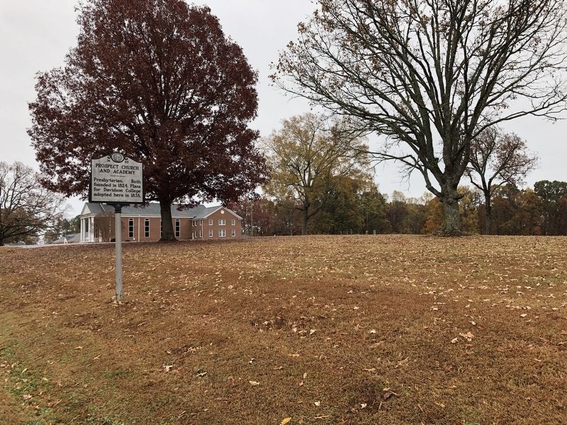 Prospect Church and Academy Marker image. Click for full size.