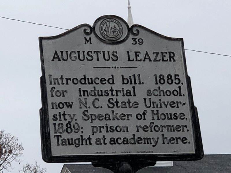 Augustus Leazer Marker image. Click for full size.