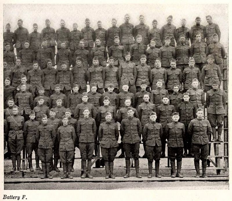 Battery F, 113th Field Artillery image. Click for full size.