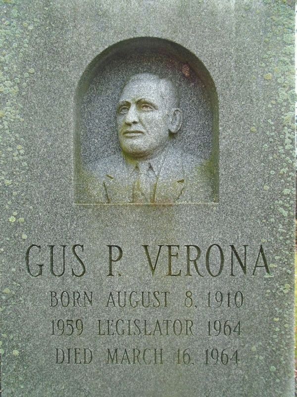 Gus P. Verona Memorial image. Click for full size.