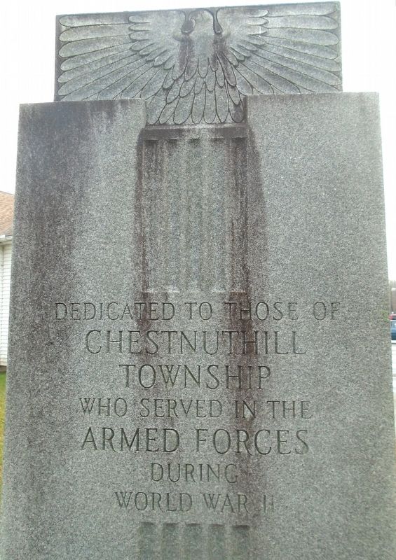 World War II Memorial Dedication image. Click for full size.
