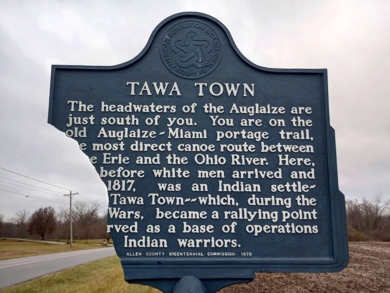 Tawa Town Marker image. Click for full size.