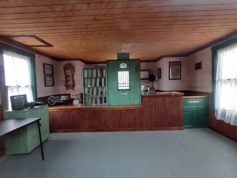 Orchard Island Post Office Interior image. Click for full size.