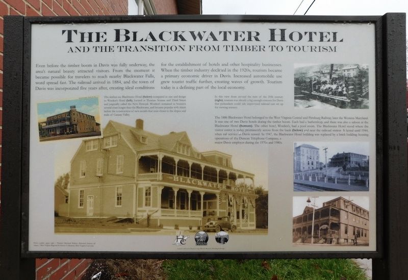 The Blackwater Hotel Marker image. Click for full size.