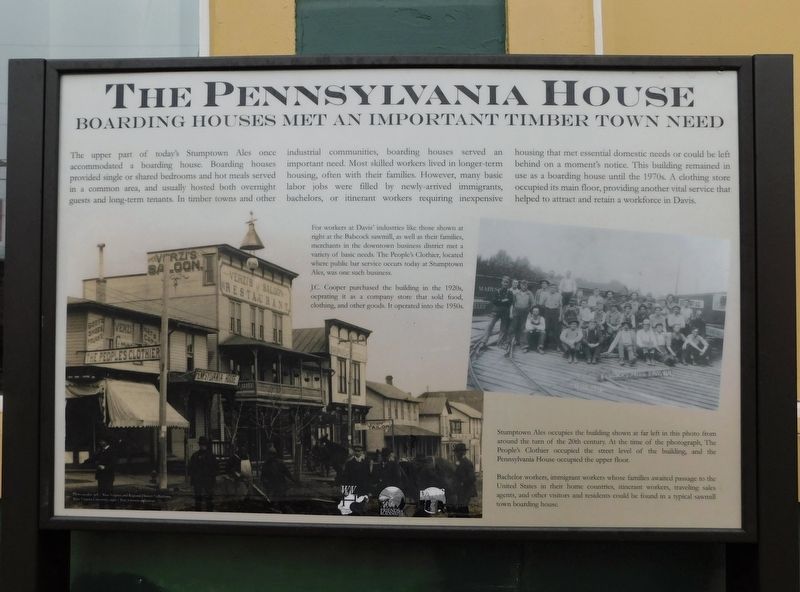The Pennsylvania House Marker image. Click for full size.