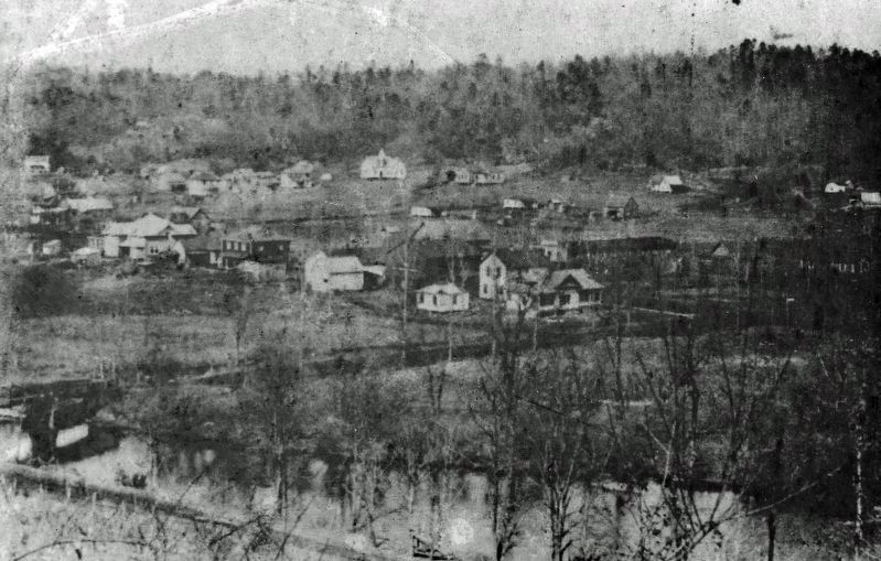 Marker detail: Rosman, ca. 1914 image. Click for full size.