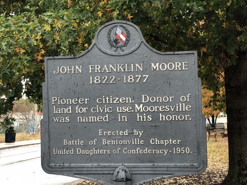 John Franklin Moore Marker image. Click for full size.