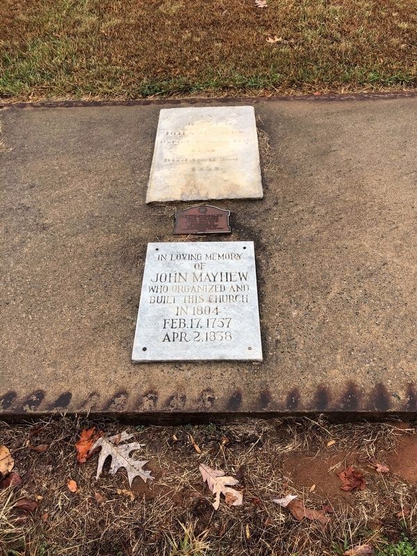 John William Love Mayhew gravestone image. Click for full size.