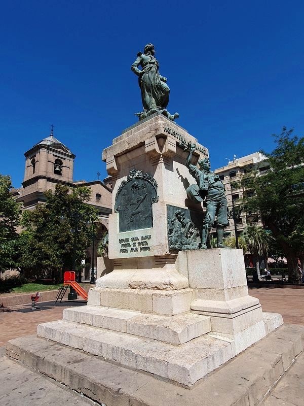 Plaza del Portillo Monumento a los Sitios de Zaragoza image. Click for full size.