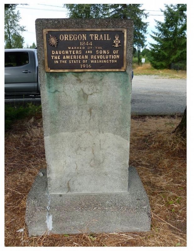 Oregon Trail 1844 Marker image. Click for full size.