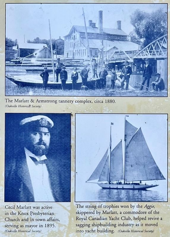 The Tannery marker photo detail image. Click for full size.