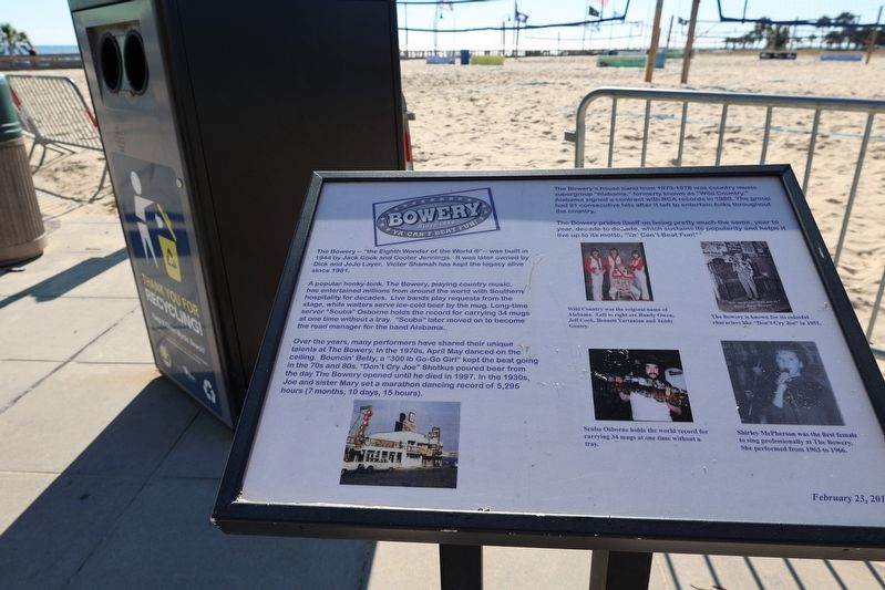The Bowery Marker image. Click for full size.