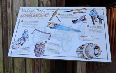 Wood to Wagon Marker image. Click for full size.