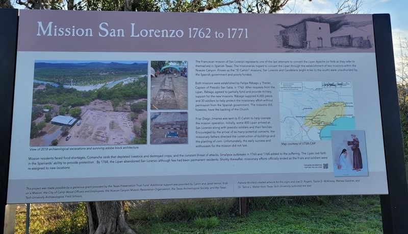 Mission San Lorenzo Marker image. Click for full size.