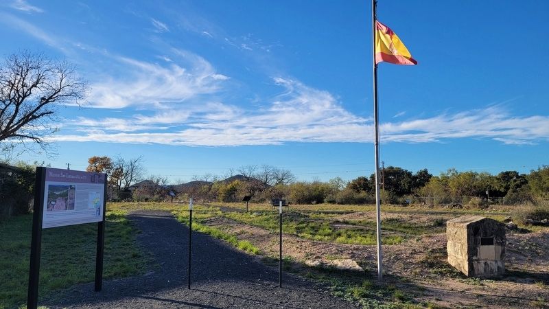 The Mission San Lorenzo and Marker image. Click for full size.