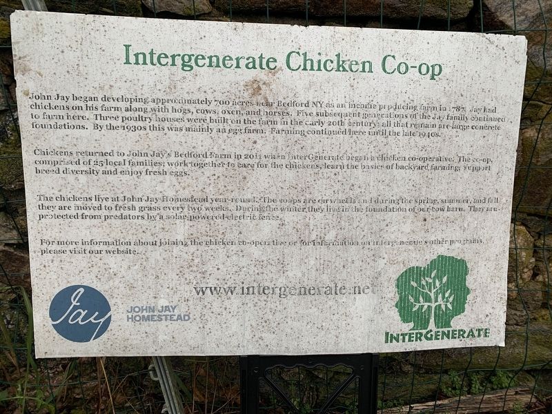 Intergenerate Chicken Co-op Marker image. Click for full size.