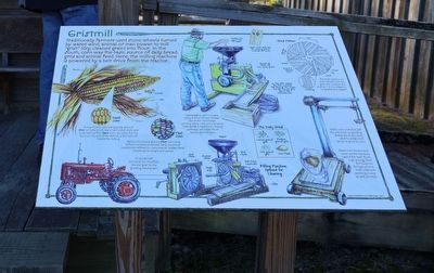 Gristmill Marker. Click for full size. Gristmill Marker image. Click for full size.