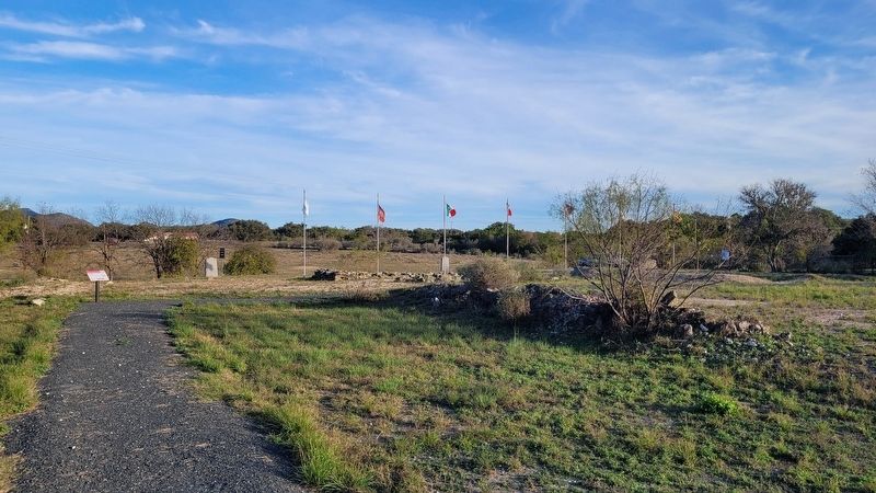 The Provisioning the Faith Marker looking toward the street. Click for full size. The Provisioning the Faith Marker looking toward the street image. Click for full size.